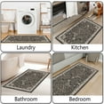thumbnail image 4 of TECHVIDA Kitchen Rugs 3 Piece Set,Non Slip Machine Washable Kitchen Mats,Boho Vintage Kitchen Carpet for Farmhouse Living Room Hallway Laundry Room, 4 of 11