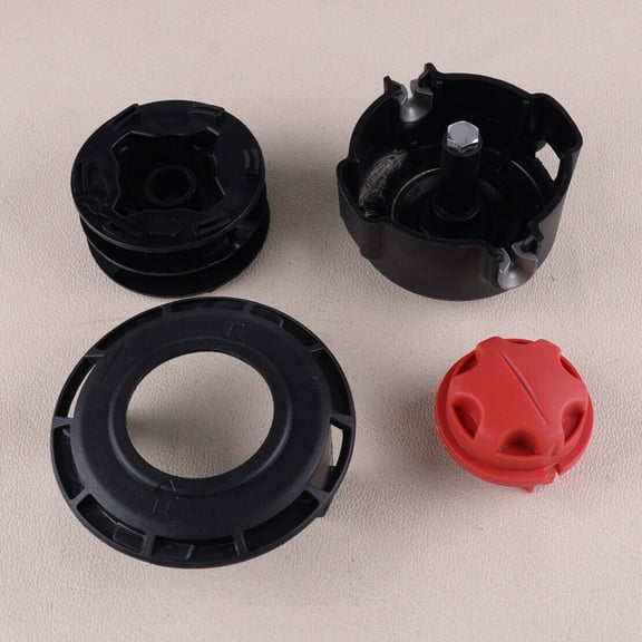 4-Piece Easy Reel Trimmer Trimmer Head Cover Kit Fit for Toro 51975 51955 51954-