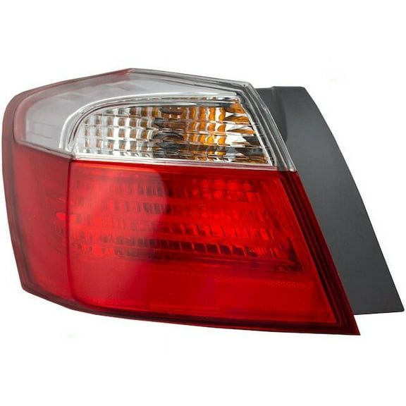 Left Tail Light Assembly - Compatible with 2013 - 2015 Honda Accord Sedan 4-Door 2014