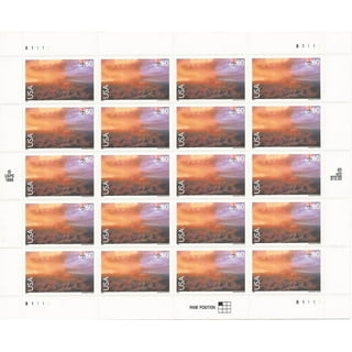 Global International Chrysanthemum Sheet of 10 USPS Postal 1st