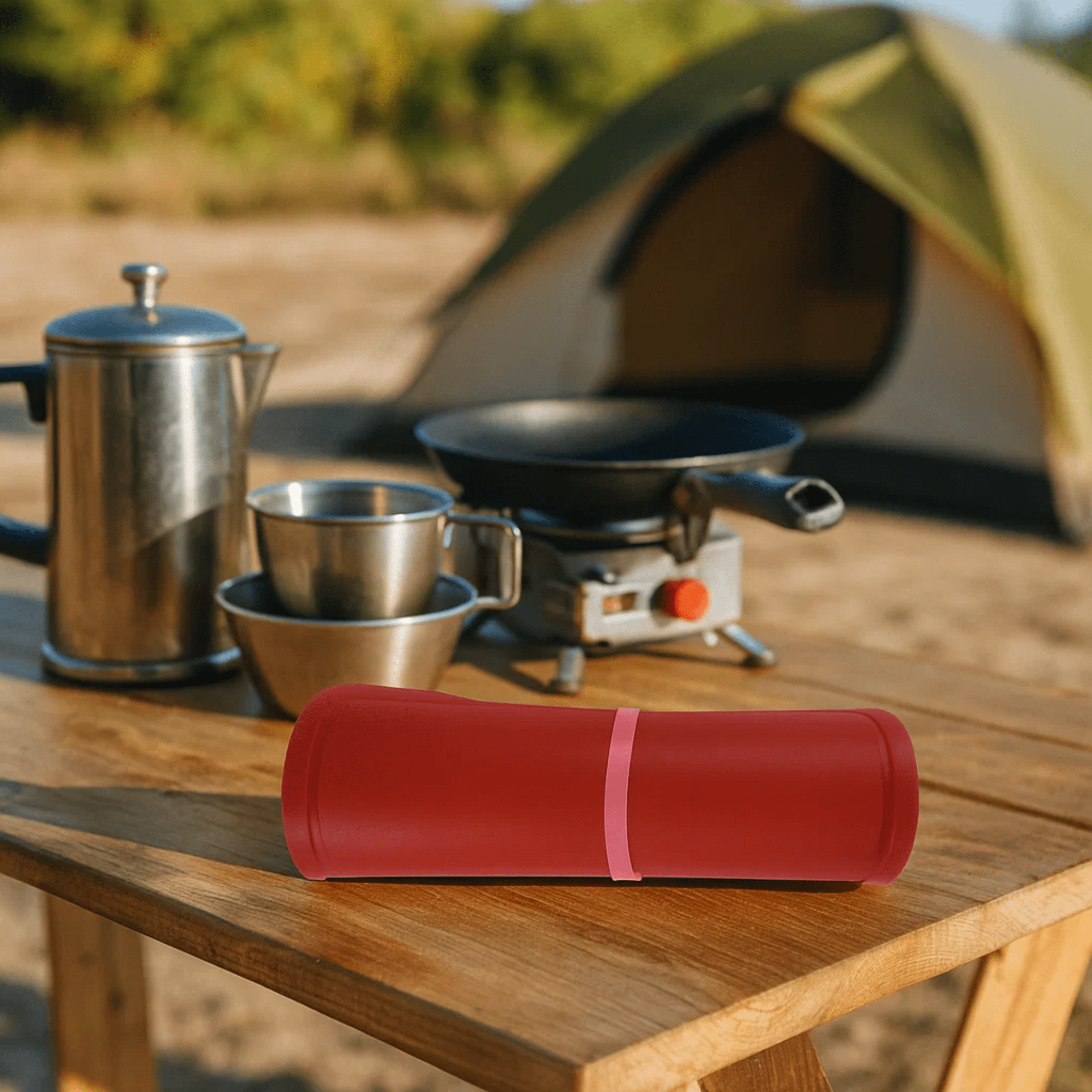Silicone Cutting Board for Outdoor, Camping, Kitchen | Easy to Store & Carry, Reusable, Non-Slip, Heat Resistant | Dishwasher Safe, Compact Storage | Made in Korea (Large (16.8" X 10.2"))