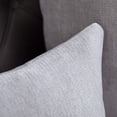 thumbnail image 4 of Fundas de almohada de color gris claro, 18.0 x 18.0 in, juego de 2 fundas de almohada decorativas de granja rústicas sólidas, fundas de cojín cuadradas para decoración del sofá del, 4 of 5
