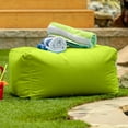 thumbnail image 2 of Jaxx Leon Outdoor Bean Bag Ottoman, Lime Green, 2 of 7