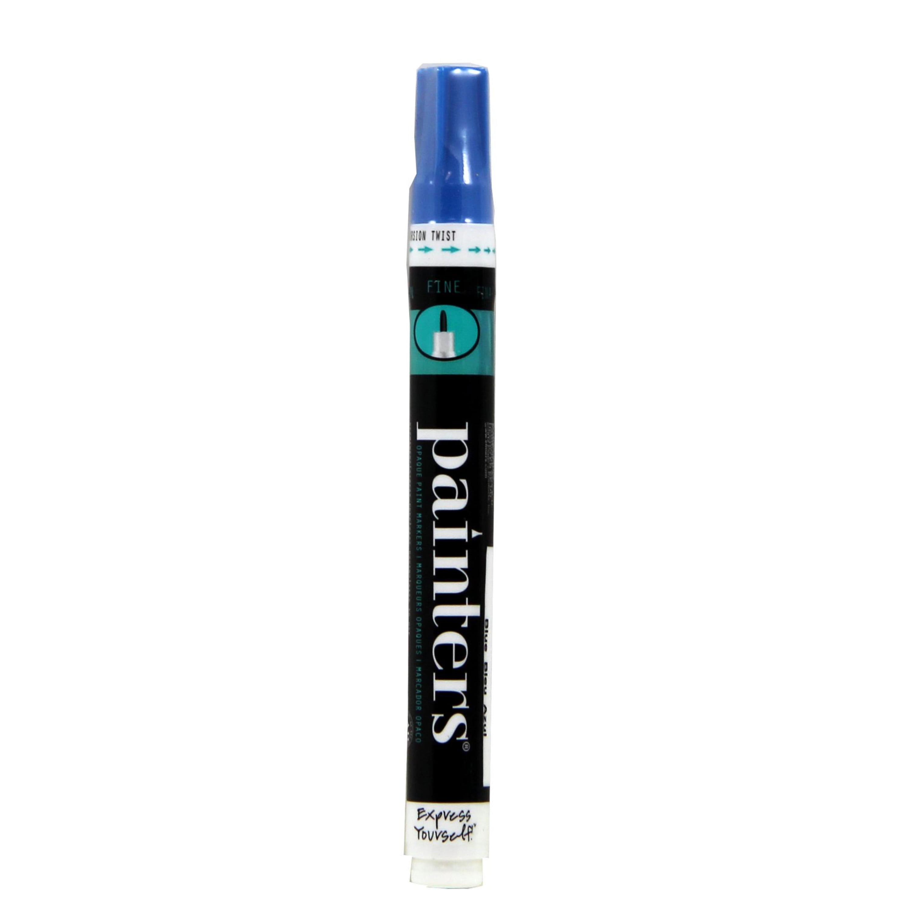 Elmer's Painters Opaque Paint Marker, Fine, Blue