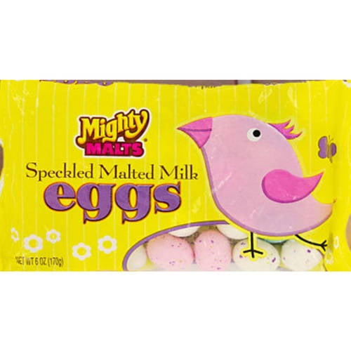 Mighty Malts Speckled Malted Milk Eggs Easter Candy, 18 Oz.