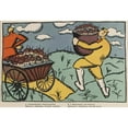 thumbnail image 3 of Kazimir Malevich 14x11 Black Modern Framed Museum Art Print Titled - The French Allies Have a Wagon Full of Defeated Germans and Our English Brothers Have a Whole Tub of Beaten Up Germans (1, 3 of 5