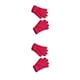 thumbnail image 4 of Jumpingount 1 par de guantes para niños pequeños, cómodos, sencillos, para tejer, accesorios de ropa para niños y niñas, con un color simple para usar Rosa roja 2piezas Jumpingount CBP205275, 4 of 6