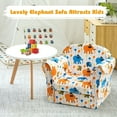 thumbnail image 2 of Costway Kids Elephant Sofa Children Armrest Couch Toddler Furniture, 2 of 11