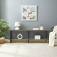 thumbnail image 5 of Manhattan Comfort Celine Side Table Console from Engineered Wood in Gray/Black, 5 of 13