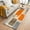 Orange, variant on Sage Green Ombre Kitchen Runner Rug 2x6 Washable Runners for Hallway Non Slip Retro Abstract Mottled Geometric Large Area Rug Indoor Floor Carpet for Bathroom Laundry Entryway Bedroom Living Room
