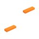 thumbnail image 2 of Inteprter Herramientas de limpieza de cal fácil de goma, eliminador de óxido de vidrio para grifo, hogar, cocina, borrador de baño fuerte y Naranja 2Conjunto, 2 of 6