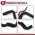 thumbnail image 5 of Unique Bargains Radiator Coolant Hose for Toyota RAV4 2.5L 2006-2012 No.1657128250 Rubber Black, 5 of 7