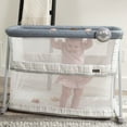 Monbebe Whisper 3 in 1 Rocking Baby and Play Yard, Plaid