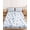 White Gray Blue, variant on King Size Fitted Sheet Set - Elegant Blue Flowers 3 Piece Bedding Sets 16" Deep Pocket Fitted Sheet with 2 Pillowcases, Spring Floral Botanical Summer Brushed Microfiber Hotel Luxury Bed Sheets