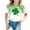 Green-F, variant on Shirts for Boys St. Patrick's Shirts Tee Short Sleeve Green Clover Heart Pride Proud Irish Youth Kids T Shirt Shirts for Teens Girls Cute Tops for Teen Girls