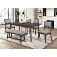 thumbnail image 6 of Velma Dining Chair (Set of 2) - Brown, 6 of 6