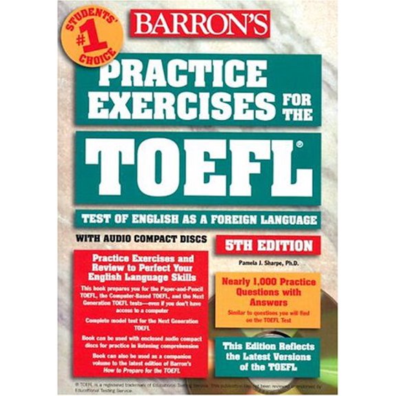 Pre-Owned Practice Exercises for the TOEFL with Audio CD (Edition 5) (Paperback)