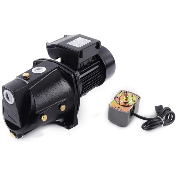 1HP 17.5GPM 110V Shallow Well  Cast Iron Heavy Duty Pump Water Jet Pump