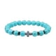 thumbnail image 5 of Minnieouse Pulseras de cuentas de piedra redonda natural Joyería resistente al desgaste Cuerda elástica de ojo de moda para fiesta Type4 NO4, 5 of 6