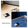 thumbnail image 3 of HONMEET 4Ud De Puerta Para Muebles Con Rodamiento Estable Y Suave, 3 of 7