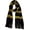 Black, variant on Fall Winter Soft Striped Scarf for Women Men Boys Girls Halloween Wizard Costume Deep Red and Yellow
