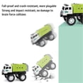 thumbnail image 4 of Garbage Truck with 4 Trash Sorting Cans for Kids Sanitation Truck Car Garbage Trucks Playset Toy Vehicles Set Holiday Birthday Gift, 4 of 4