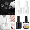 Musatteng Gel X Kits Nail Base Adhesive Transparent Reinforcement ...