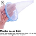 thumbnail image 5 of Luxtrada 4 Pcs Reusable Washing Machine Universal Float, Filter Bag Laundry Ball, Floating Pet Fur Catcher Filtering Hair Removal Device Wool Cleaning Supplies for Household Tool (Blue), 5 of 9
