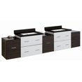 thumbnail image 1 of Imaginations Américaines 88.5 pouces W Vanity Set  Gris, 1 of 1