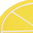 thumbnail image 2 of Posavasos de silicona para bebidas, posavasos a prueba de calor, posavasos redondos con forma de fruta, con aislamiento térmico eficaz a prueba de quemaduras (10 unidades, amarillo, 2 of 5
