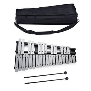 Gearlux 37-Key Wooden Xylophone with Mallets, Adjustable Stand, and Gig Bag