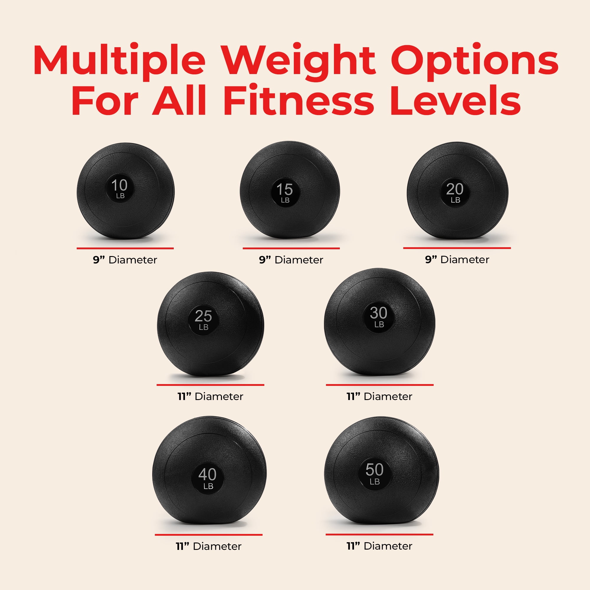 Sunny Health & Fitness Slam Ball - 10 Lbs