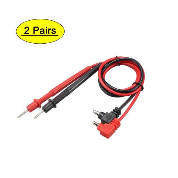 2Pairs 4mm Male Banana Connector Digital Multimeter Test Probe Cable 68cm