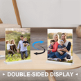 thumbnail image 2 of Acrylic Picture Frame 4x6 Inches, 4 Pack Plastic Frames Holder Standing,Double Sided Desktop Display, 2 of 4