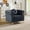 Black, variant on YWEN 37-inch Single Chesterfield Sofa Chair, Mid Century Modern Sofa Couch with Button Tufting & Rolled Arms, Comfy Upholstered Velvet Deep Seat Couch for Living Room Office