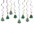 thumbnail image 1 of Holiday Hanging Decor, Swirling Pendant Design for Themed Parties and Background Photos, 1 of 5