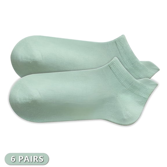 TELOLY 4Pairs Ankle Socks for Women,Cotton Womens Socks Size 7-9,Socks for Women Ankle