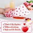 thumbnail image 3 of Valentine Day Paper Napkins, 3 Ply Tiny Love Hearts Napkins, Disposable Guest Towels for Valentine’s Day Wedding Anniversary Bridal Shower Engagement Birthday Party Supplies, 3 of 4