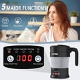 thumbnail image 2 of Hervidor eléctrico de viaje HYTRIC de 700 ml, plegable, sin BPA, 110 V, 2 of 7