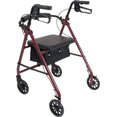 thumbnail image 3 of Junior Aluminum Rollator with Loop Brakes, Blue, 3 of 3