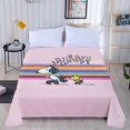 thumbnail image 1 of Dibujos animados lindo Snoopy Charlie Brown animación periférica niños impresos sábanas creativas dormitorio sábanas ropa de cama al por mayor, 1 of 5
