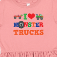 thumbnail image 4 of Inktastic I Love Trucks Girls Toddler Dress, 4 of 5