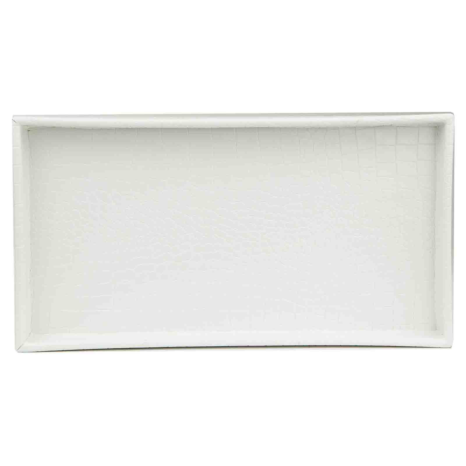 Home Basics Crocodile Vanity Tray