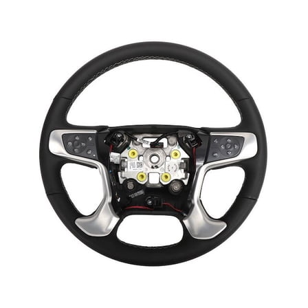 Steering Wheel - Compatible with 2014 - 2018 GMC Sierra 1500 2015 2016 2017