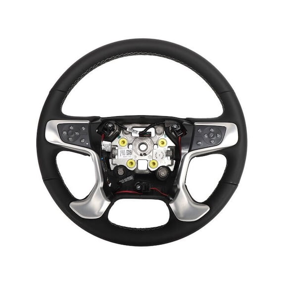 Steering Wheel - Compatible with 2014 - 2018 GMC Sierra 1500 2015 2016 2017