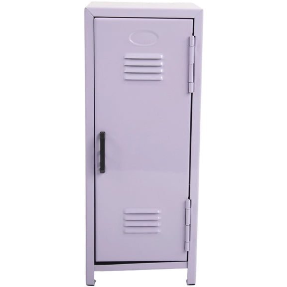 Multifunctional Mini Iron Lockers Miniature Metal Lock Box Small Safe Box Miniature Storage Locker Creative Makeups