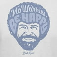 thumbnail image 3 of Teelocity Bob Ross No Worries Be Happy Graphic T-Shirt, 3 of 3