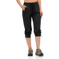 thumbnail image 2 of Pantalones deportivos al aire libre para mujer, pantalones de senderismo con cremallera, pantalones de trabajo para viajes, camping, pantalones casuales ligeros de secado rápido para mujer, estándares líderes en la industria, 2 of 4