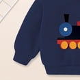 thumbnail image 7 of Zshosam Kids Hoodie Boys Boys Hooded Sweatshirt Pullover Hoodies Long Sleeve Warm Hoodie Sweatshirts for Kids Size 3T 4T,(Navy 3-4 Years), 7 of 7