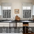 thumbnail image 4 of Kitchen Food Cooking Chef Kitchen Curtains and Valances Set - 3 Piece Kitchen Curtains Sets with Valance for Windows Rod Pocket Machine Washable Kitchen Decor Decorations (54"x18"+2x27.5"x24"), 4 of 6
